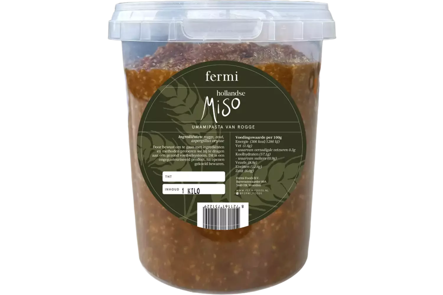Hollandse miso rogge pot 1kg stuk 1